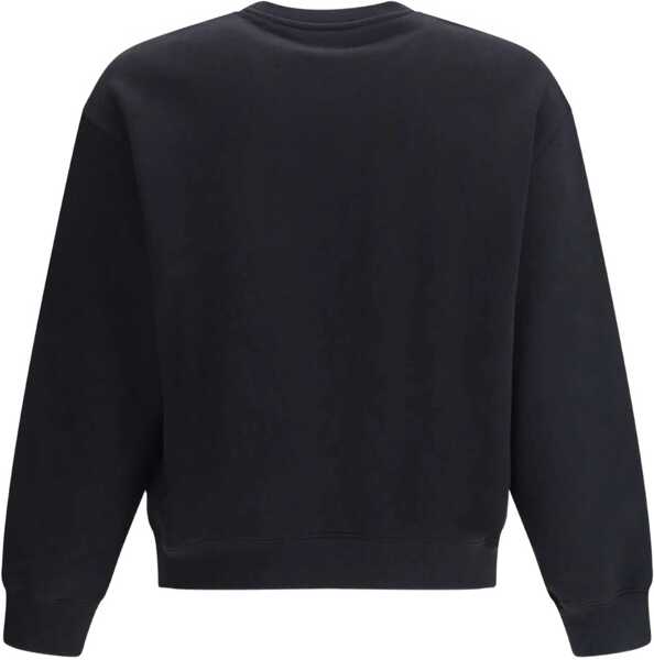 Bluze de trening MAISON KITSUN Cotton Sweatshirt wih logo BLACK/WHITE Barbati (BM 18930475) 2