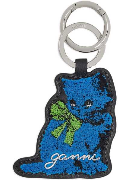 Brelocuri Ganni Kitty Keyring DRESS BLUES Femei (BM 18930502) 1