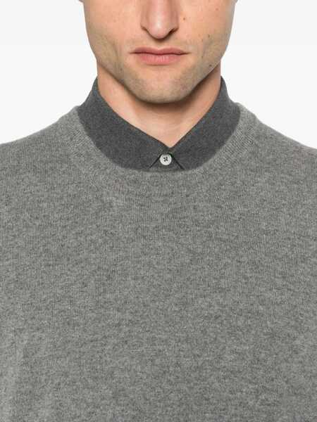 Pulovere Brunello Cucinelli Cashmere Sweater GRIGIO SCUROCIOTTOLO Barbati (BM 18930517) 5