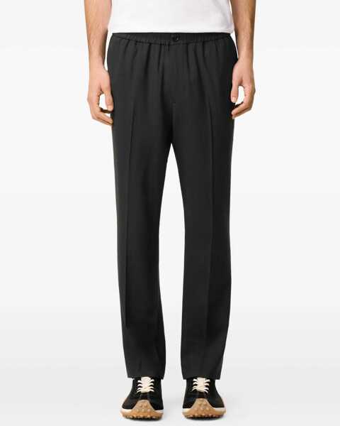 Pantaloni casual AMI Paris Elasticized waist Pants ANTHRACITE Barbati (BM 18930526) 5