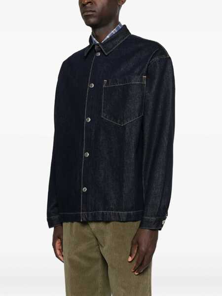 Camasi de blugi 7 For All Mankind Denim Shirt 1M8 Barbati (BM 18930559) 3