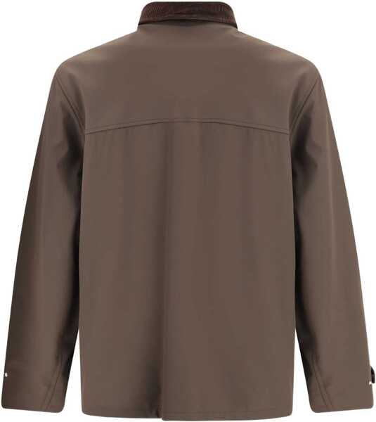 Jachete Brunello Cucinelli Stretch membrane nylon Jacket MORORUBINO Barbati (BM 18930598) 2