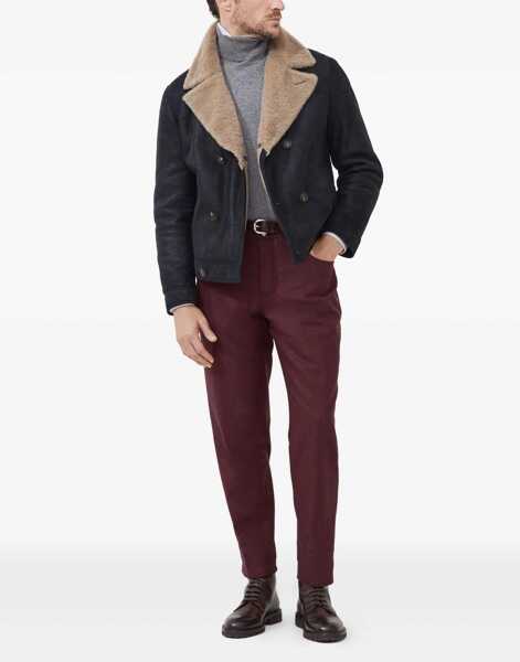 Pulovere Brunello Cucinelli Turtleneck Sweater GRIGIO SCUROCIOTTOLO Barbati (BM 18930604) 2