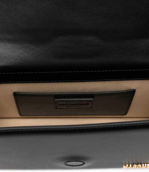 Genti de mana JACQUEMUS Large Bambino Handbag BLACK Femei (BM 18930613) 5