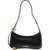 JACQUEMUS Bisou Perle Large Shoulder Bag BLACK