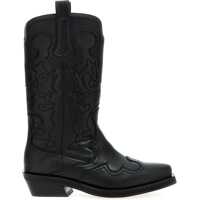 Bocanci casual Embroidered Western Boots Femei