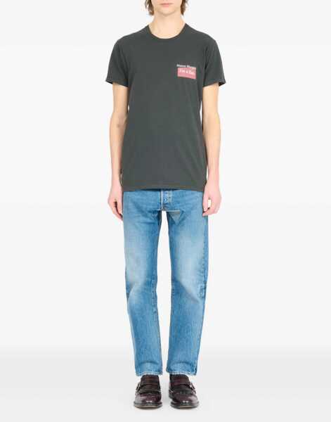 Tricouri Maison Margiela Cotton T-Shirt CHARCOAL Barbati (BM 18930754) 2