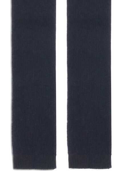 Manusi SA SU PHI Silk and cashmere Gloves NAVY BLU Femei (BM 18930772) 3