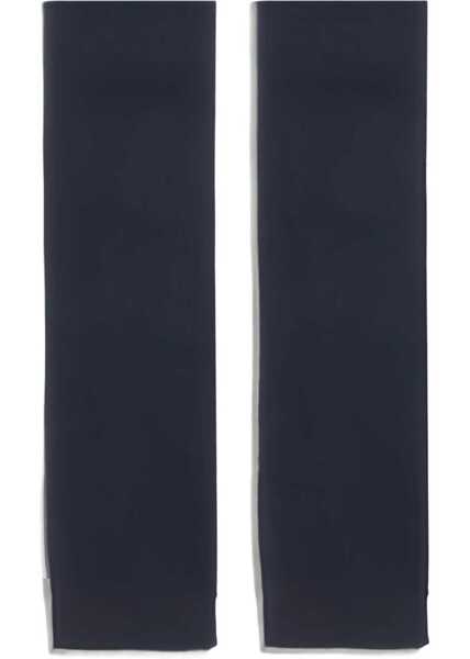 Manusi SA SU PHI Silk and cashmere Gloves NAVY BLU Femei (BM 18930772) 4