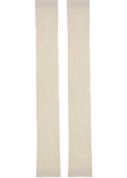 Manusi SA SU PHI Silk and cashmere Gloves IVORY Femei (BM 18930775) 3