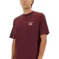 Tricouri DRÔLE DE MONSIEUR pentru Barbati - Tricouri DRLE DE MONSIEUR Cotton T-Shirt BORDEAUX Barbati (BM 18930805) - B-mall.ro
