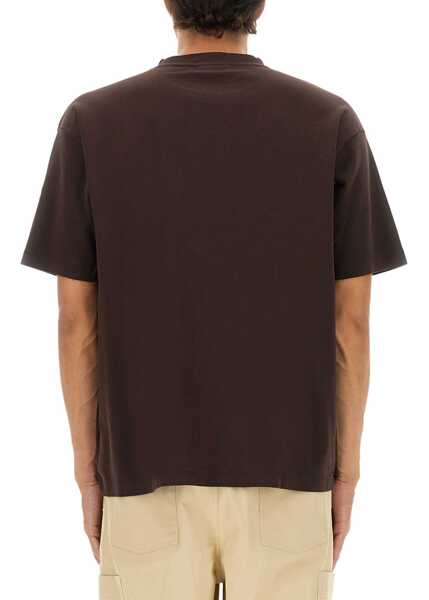 Tricouri DRLE DE MONSIEUR Slogan T-Shirt BROWN Barbati (BM 18930814) 3