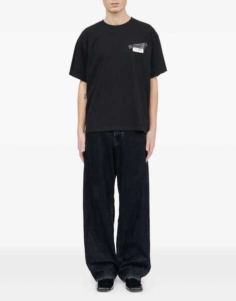 Tricouri MM6 Maison Margiela T-Shirt With Logo BLACK Barbati (BM 18930817) 2