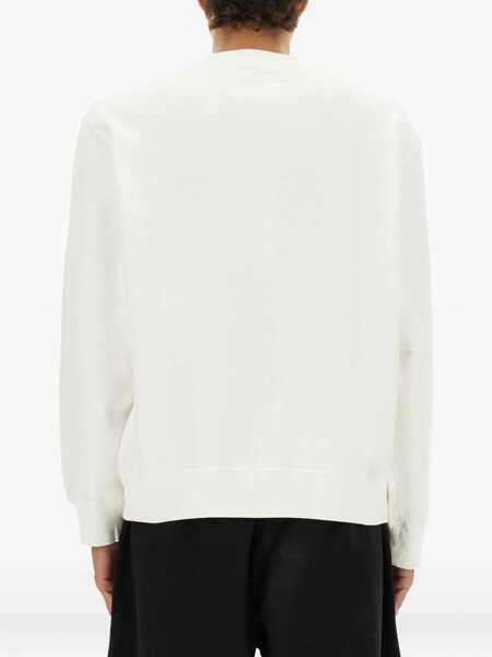 Bluze de trening MM6 Maison Margiela Sweatshirt With Logo WHITE Barbati (BM 18930823) 3