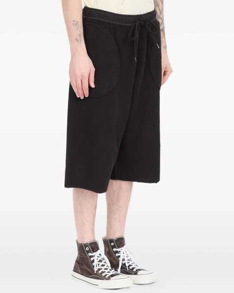 Pantaloni scurti MM6 Maison Margiela Shorts With Logo BLACK Barbati (BM 18930838) 3