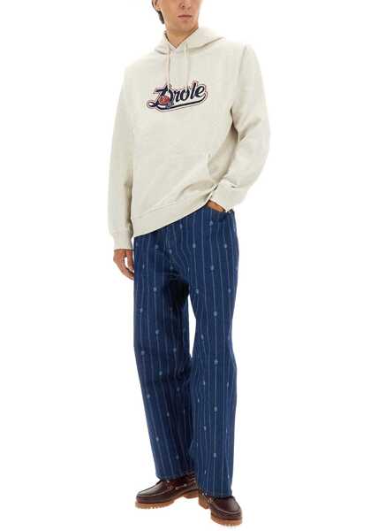 Bluze de trening DRLE DE MONSIEUR Drle Rose Sweatshirt GREY Barbati (BM 18930847) 2