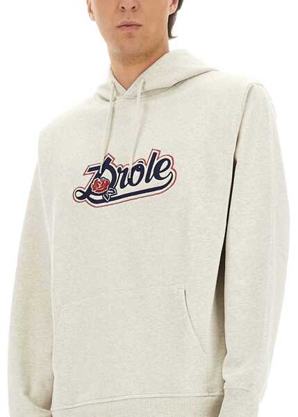 Bluze de trening DRLE DE MONSIEUR Drle Rose Sweatshirt GREY Barbati (BM 18930847) 4