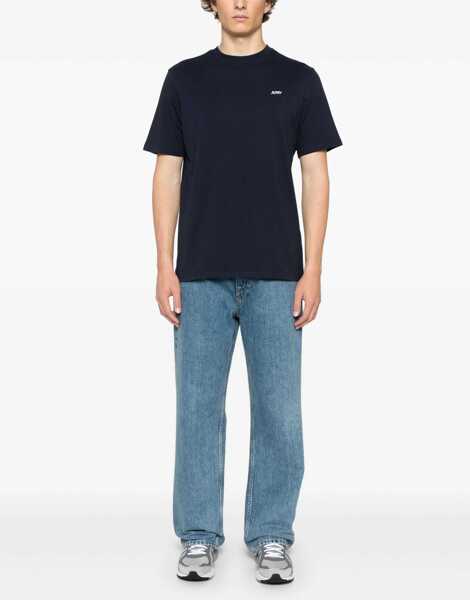 Tricouri AUTRY T-Shirt With Logo BLUE Barbati (BM 18930862) 2
