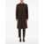 MM6 Maison Margiela Wool Blend Coat BROWN