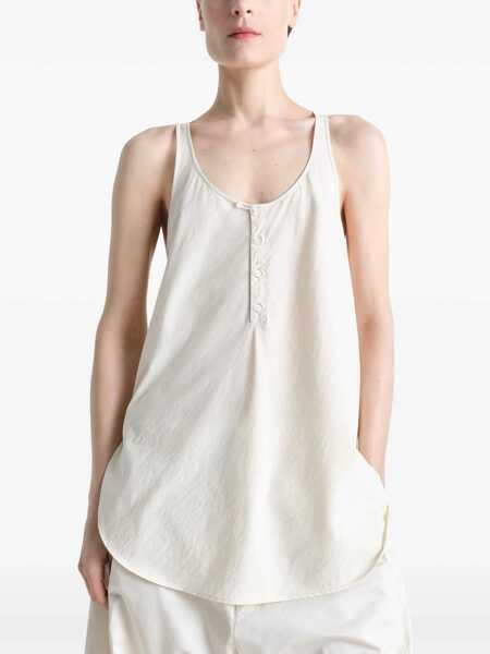 Bluze LEMAIRE Bias Cut Tank Top IVORY Femei (BM 18930874) 3
