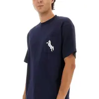 Tricouri DRÔLE DE MONSIEUR pentru Barbati - Tricouri DRLE DE MONSIEUR T-Shirt Le Emblme Chevaux BLUE Barbati (BM 18930892) - B-mall.ro