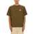 DR&Ocirc;LE DE MONSIEUR Cotton T-Shirt BROWN