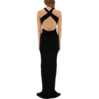 Rochii casual RICK OWENS LILIES Dama - Rochii casual RICK OWENS LILIES Poppy Long Dress BLACK Femei (BM 18930922) - B-mall.ro