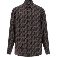 Camasi casual Printed Silk Shirt Barbati