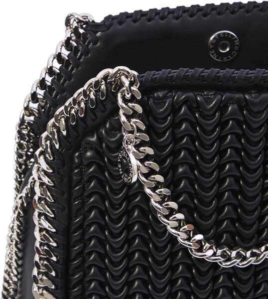 Genti de mana Stella McCartney Mini Falabella Tote Bag BLACK Femei (BM 18930988) 3