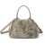 Brunello Cucinelli Small shearling Mellow Shoulder Bag ICE
