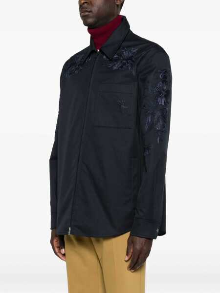 Jachete Gucci Cotton Jacket with embroidery INK Barbati (BM 18931069) 3