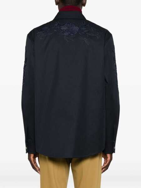 Jachete Gucci Cotton Jacket with embroidery INK Barbati (BM 18931069) 4