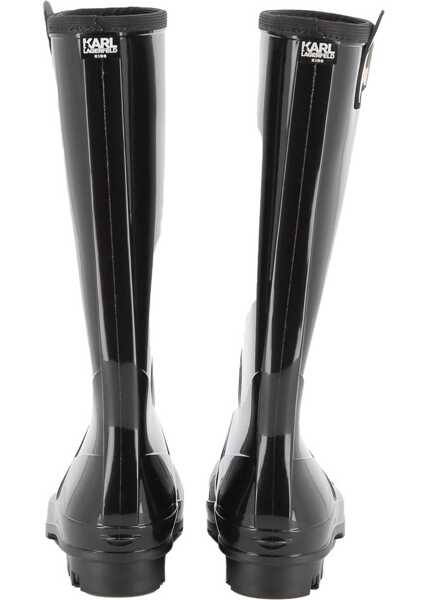 Cizme de iarna Karl Lagerfeld Rain Boots With Logo BLACK Fete (BM 18931087) 3
