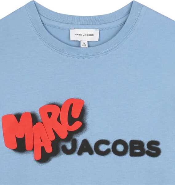 Tricouri Marc Jacobs T-Shirt With Logo BLUE Baieti (BM 18931102) 3