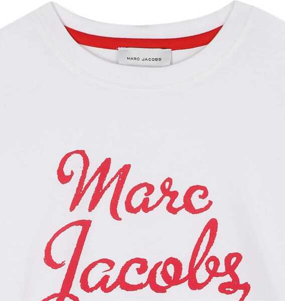Tricouri Marc Jacobs Lipgloss Logo T-Shirt WHITE Fete (BM 18931114) 3