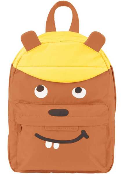Rucsacuri Stella McCartney Smiling Bear Backpack BROWN Baieti (BM 18931168) 1