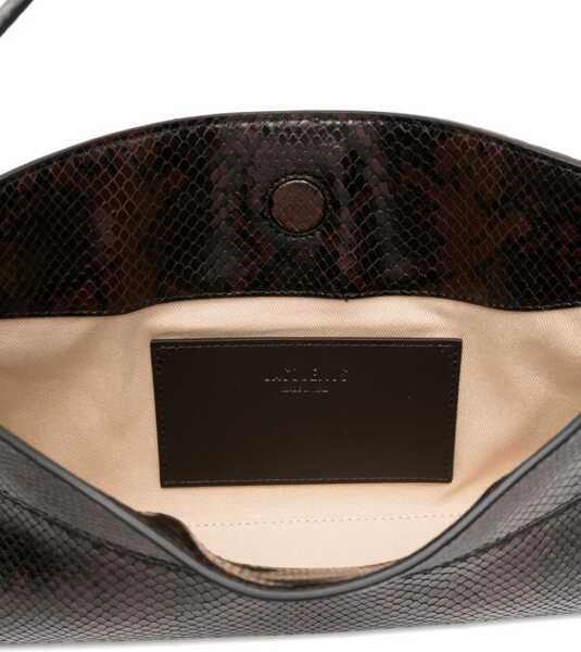 Genti de umar JACQUEMUS Clutch Bag Ovalo BROWN Femei (BM 18931174) 5