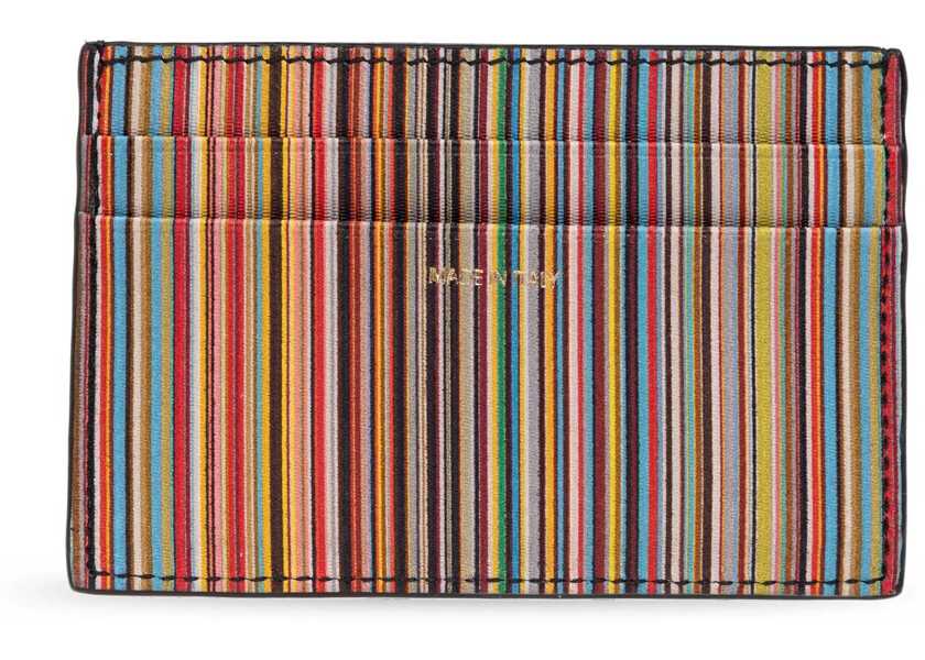 Portofele Paul Smith Signature Stripe Card Holder BLACK Barbati (BM 18931186) 2