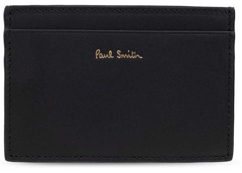 Portofele Paul Smith Signature Stripe Card Holder BLACK Barbati (BM 18931186) 1