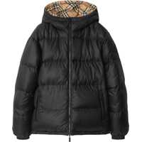 Bomber jacket Reversible Check Puffer Jacket Barbati