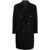 Tagliatore Pino Lerario Double-Breasted Coat BLACK