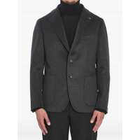 Jachete Single-Breasted Cashmere Jacket Barbati