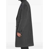 Geci Tagliatore pentru Barbati - Paltoane Tagliatore Pino Lerario Double-Breasted Coat GREY Barbati (BM 18931315) - B-mall.ro