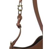 Genti de umar Salvatore Ferragamo Dama - Genti de umar Salvatore Ferragamo Salvatore Ferragamo Leather Hobo Bag BROWN Femei (BM 18931557) - B-mall.ro
