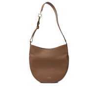 Genti de umar Salvatore Ferragamo Leather Hobo Bag Femei