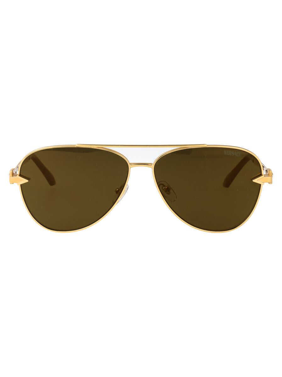 Ochelari de soare Versace Versace Sunglasses 10027I GOLD Barbati (BM 18931809) 1