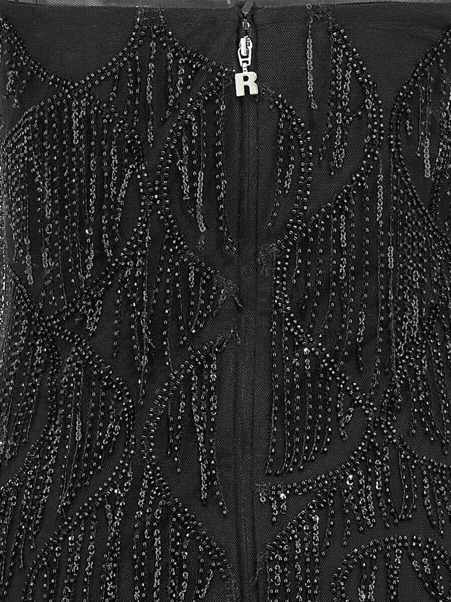 Rochii ROTATE Birger Christensen Rotate Birger Christensen Sequins Midi Tube Dress Black Femei (BM 18932388) 4