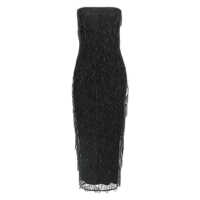 Rochii Rotate Birger Christensen 'Sequins Midi Tube' Dress Femei