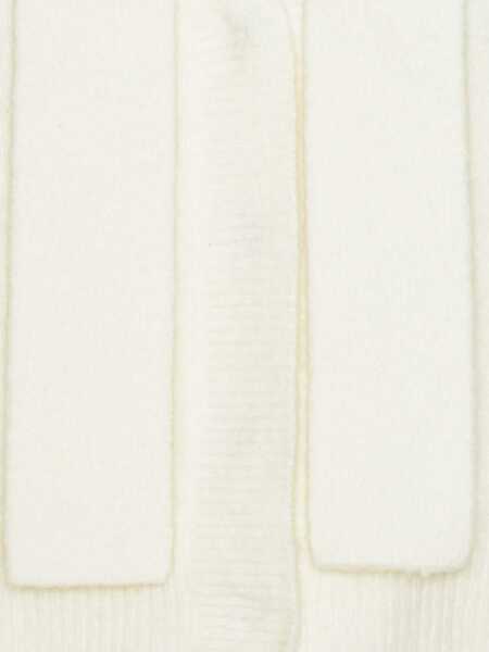 Cardigane ROTATE Birger Christensen Rotate Birger Christensen Scarf Cardigan WHITE Femei (BM 18932400) 5