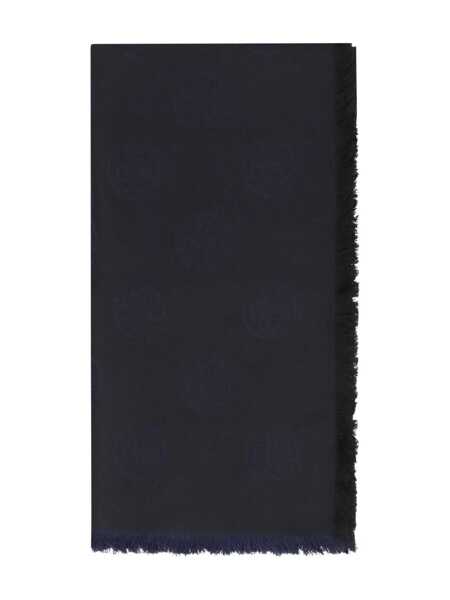 Esarfe Tory Burch Tory Burch Wool And Silk Scarf BLUE Femei (BM 18932832) 1